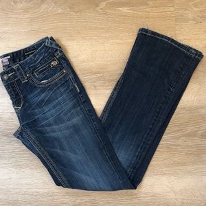 Express ReRock Barely Boot Jeans